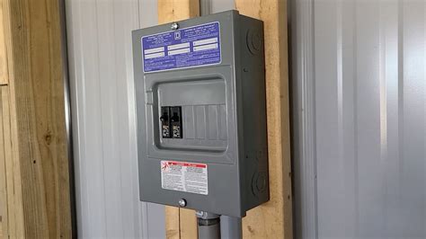 best electrical boxes to use for a pole barn|running electricity for pole barn.